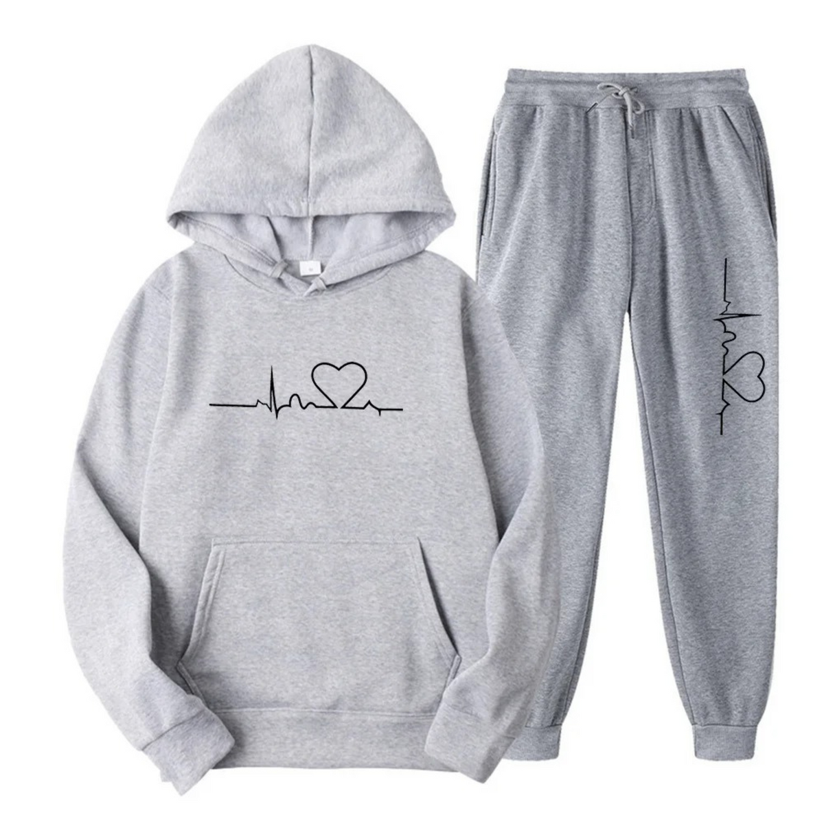 Drune | Damen Trainingsanzug Set – Bequeme Hoodie mit Print