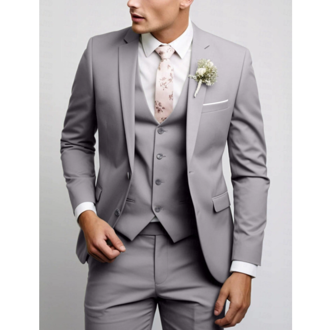 Brax | Wedding Guest Suit – Slim Fit 3-Piece Set for Men