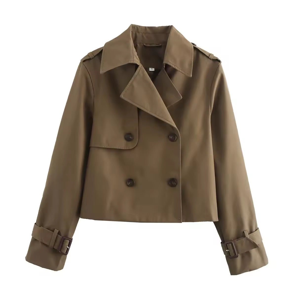 Freya | Eleganter und moderner kurzer Damen Trenchcoat