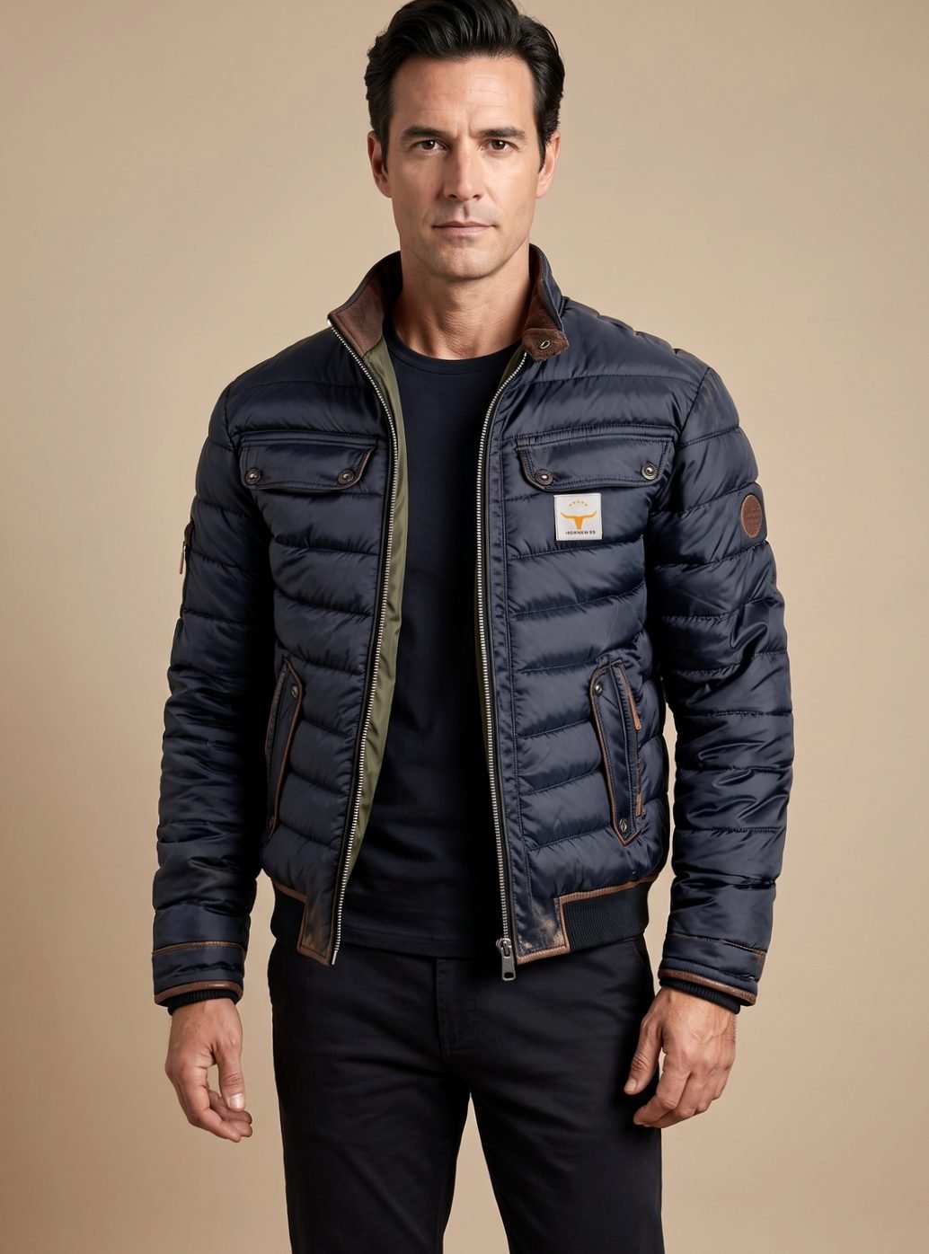 Alexander | Gesteppte Winterjacke – Klassisch en Warm voor Mannen