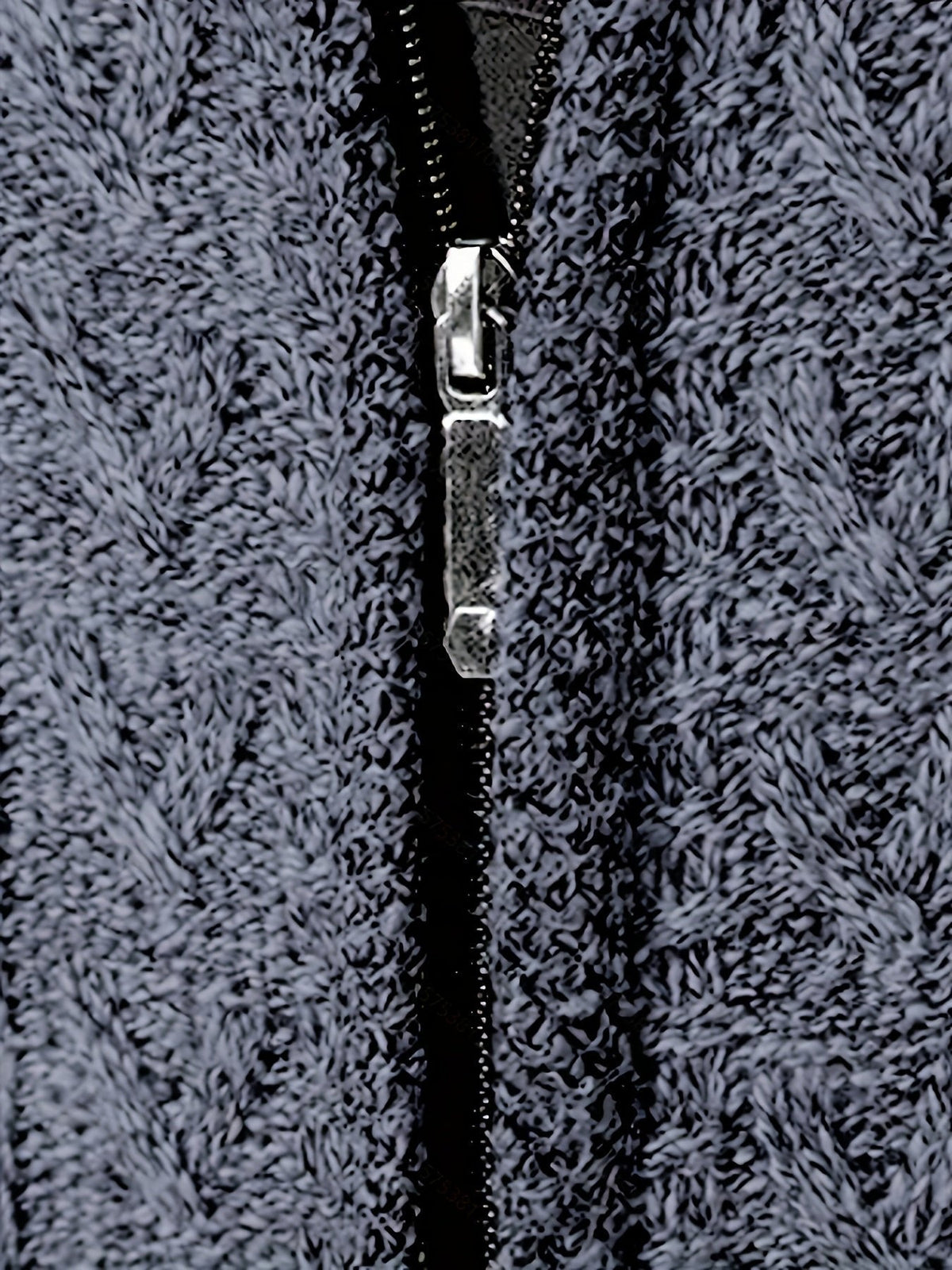 Walter | Full-Zip Cardigan – Textured Design for Men