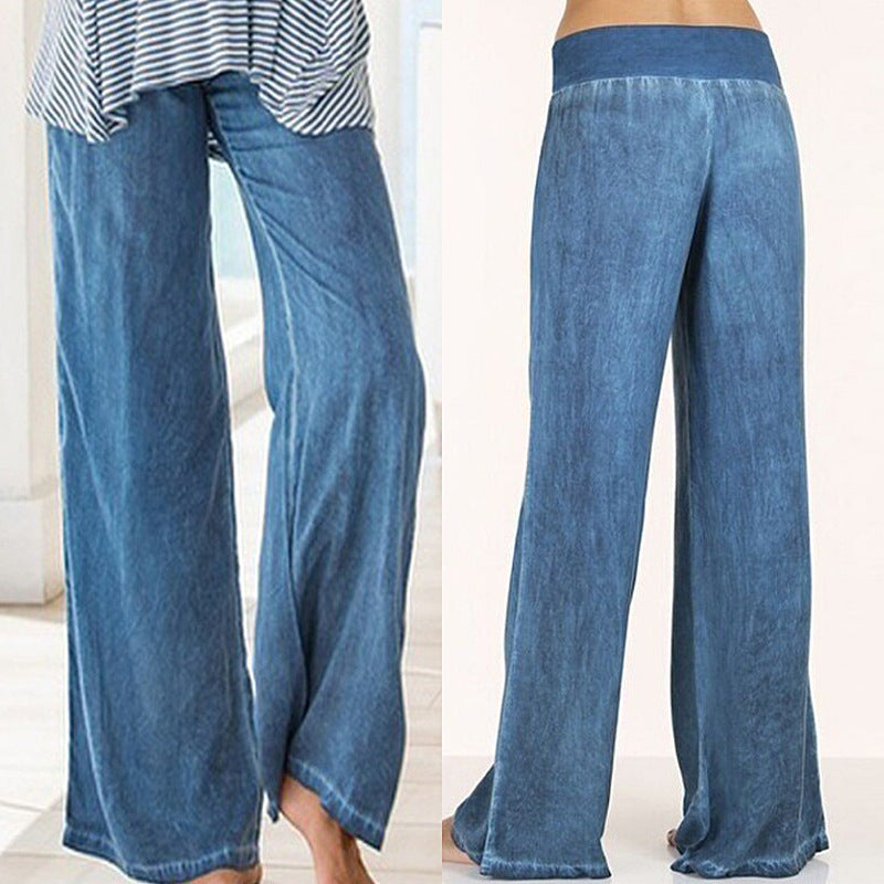 Alice | Bequeme und elegante Freizeit Weitbein Hose