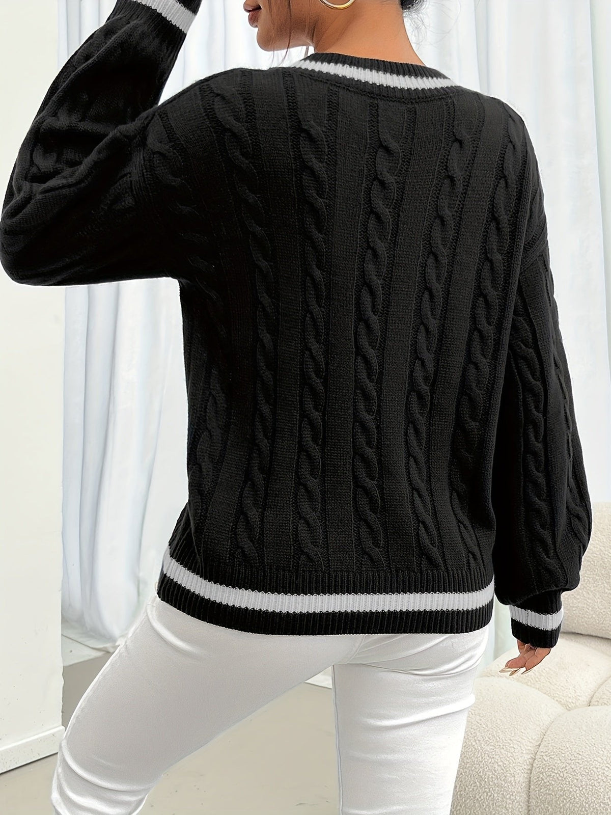 Camryn | Cable-Knit Sweater – Timeless Comfort for Women