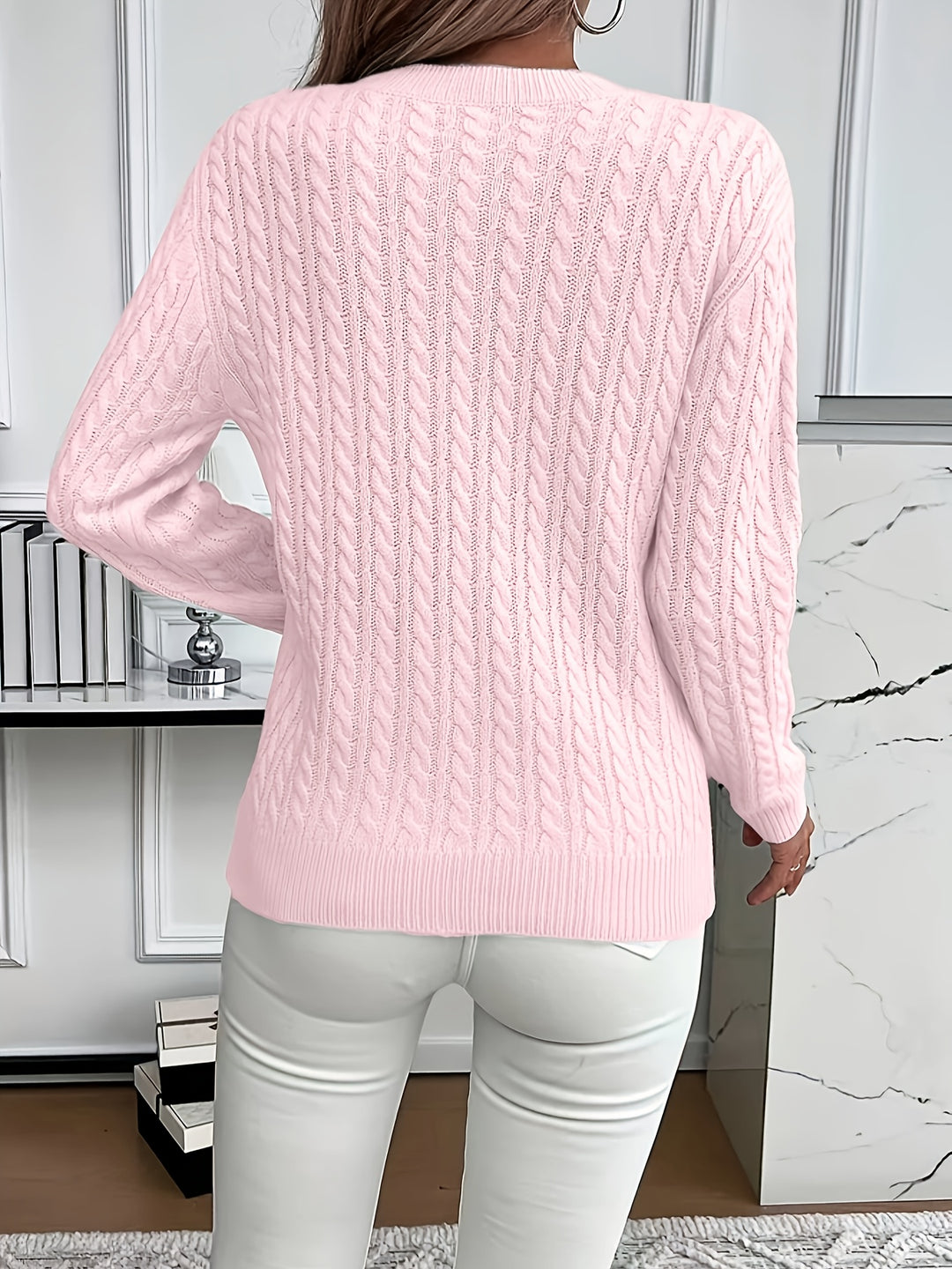 Lena | Moderner Und Weicher High-Low Strickpullover