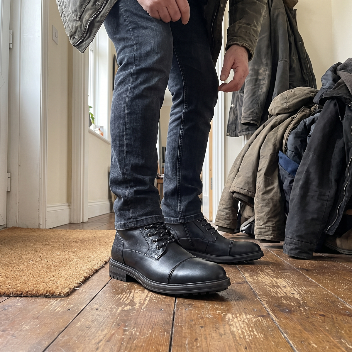 Fitzroy | Leder Ankelstiefel – Klassischer Stil für Männer