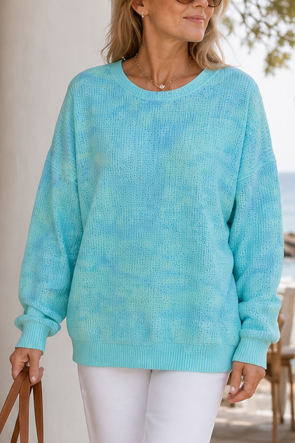 Wearbella | Oversized Ribbed Knit Pullover Sweater