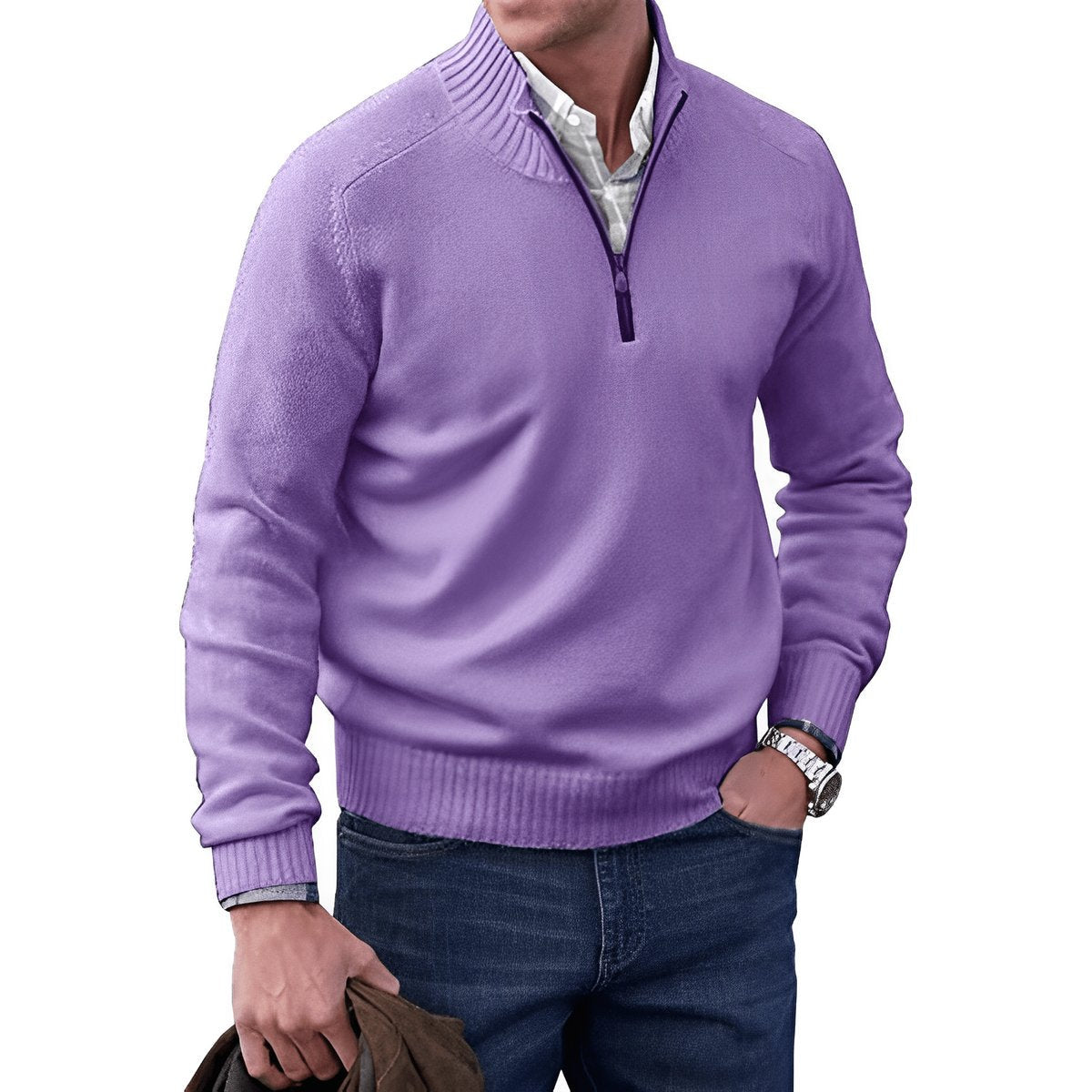 Jonas | Bequemer und stilvoller Herren Strickpullover