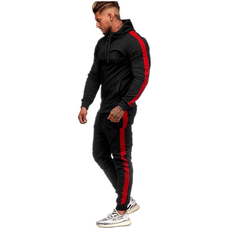 Drune | Herren Freizeitanzug – Modernes Farbblockdesign für aktive Männer