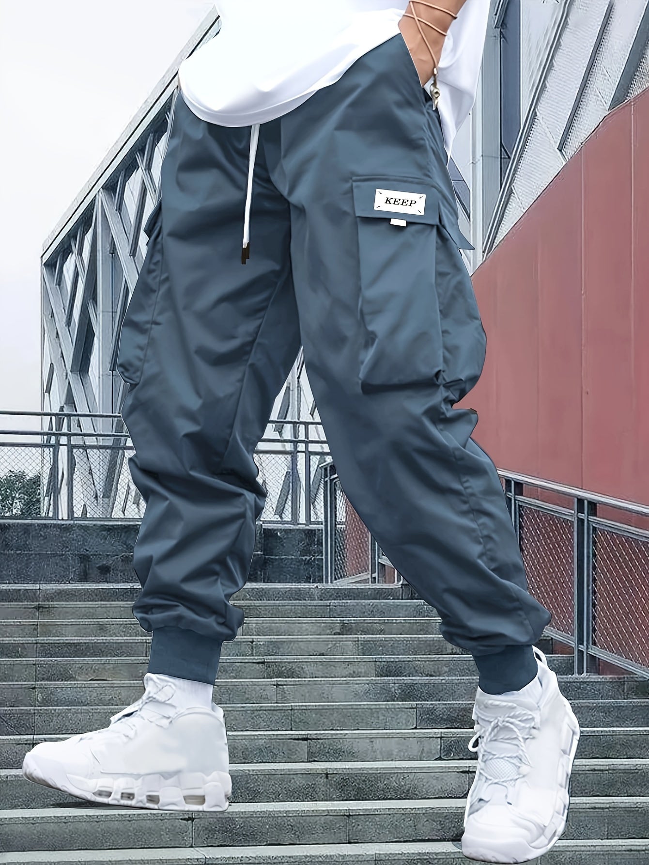 Julian | Bequeme und stylische Cargo Jogger Hose