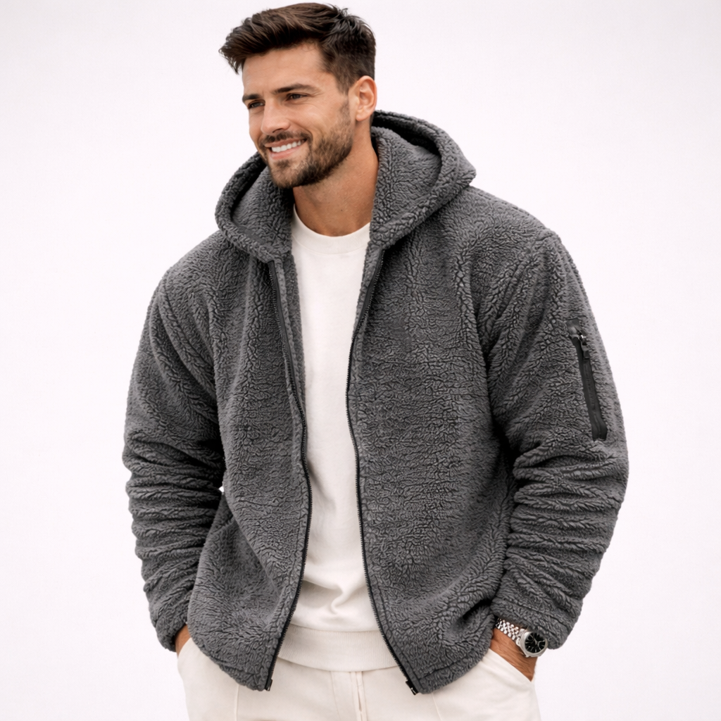 Max | Warme und sportliche Herren-Kapuzenjacke