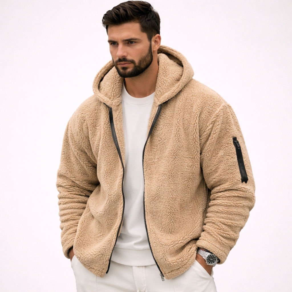 Max | Warme und sportliche Herren-Kapuzenjacke