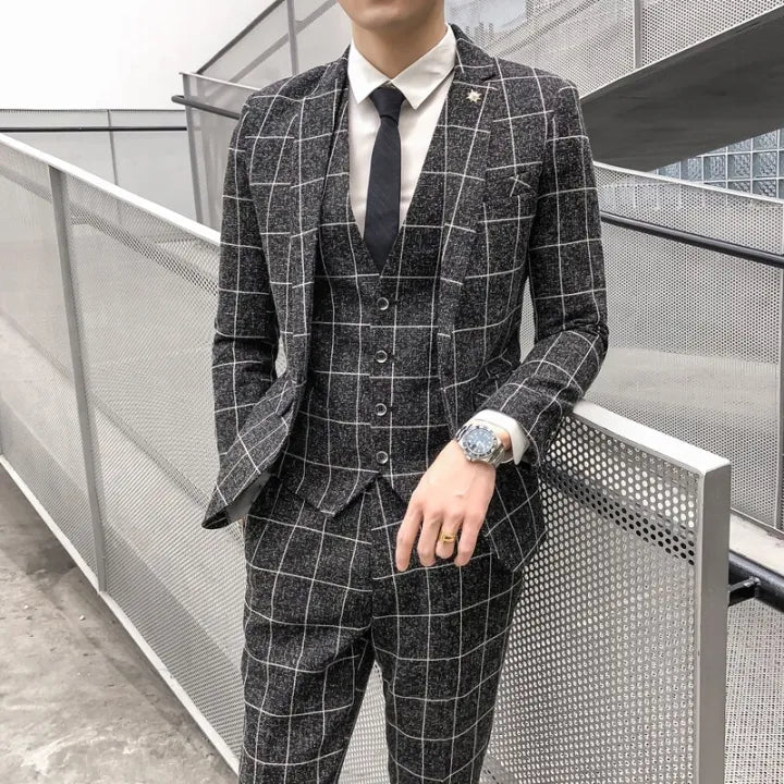 Men's Suit | 3-Piece Wedding Suit for Classy Occasions