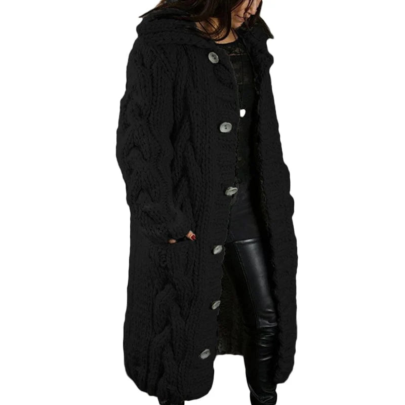 Katharina | Bequemer und Stilvoller Strick Strickjacke