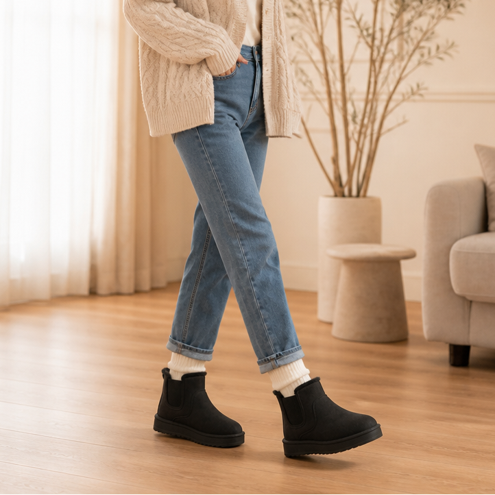 Cozywalk | Winter Boots – Fleecegefütterte Slipper für Frauen