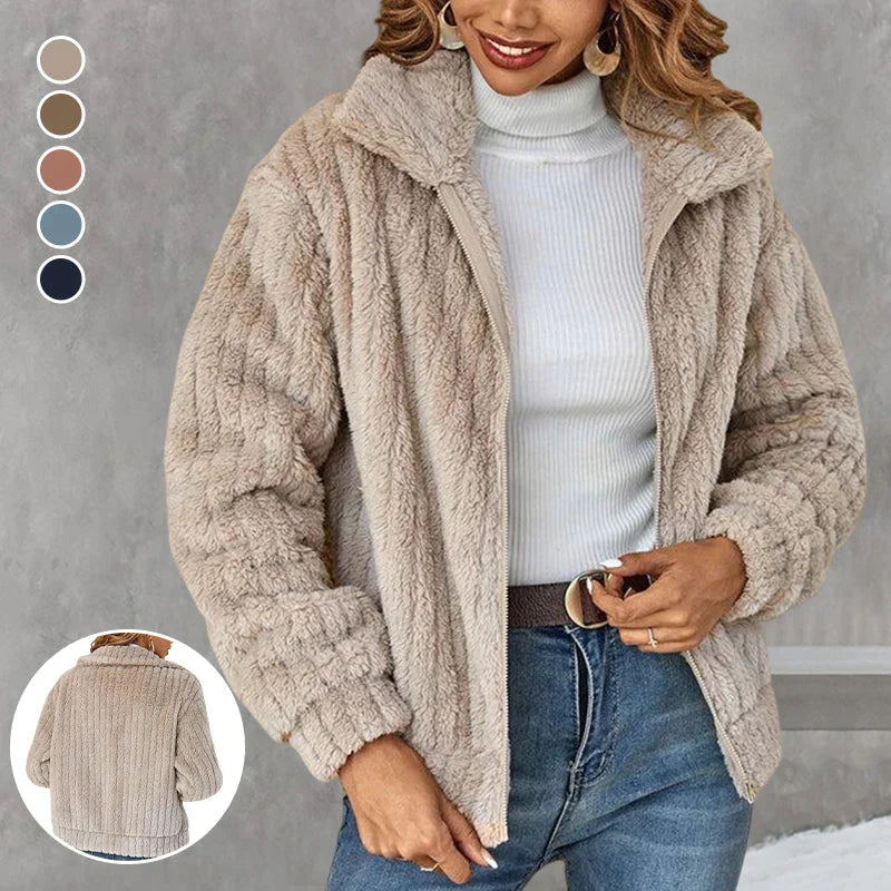 Sandra | Stilvolle und bequeme kurze Stric Strickjacke