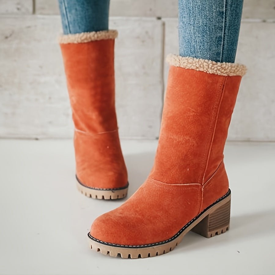 Luna | Einzigartige und farbenfrohe Damen Calf Stiefeln