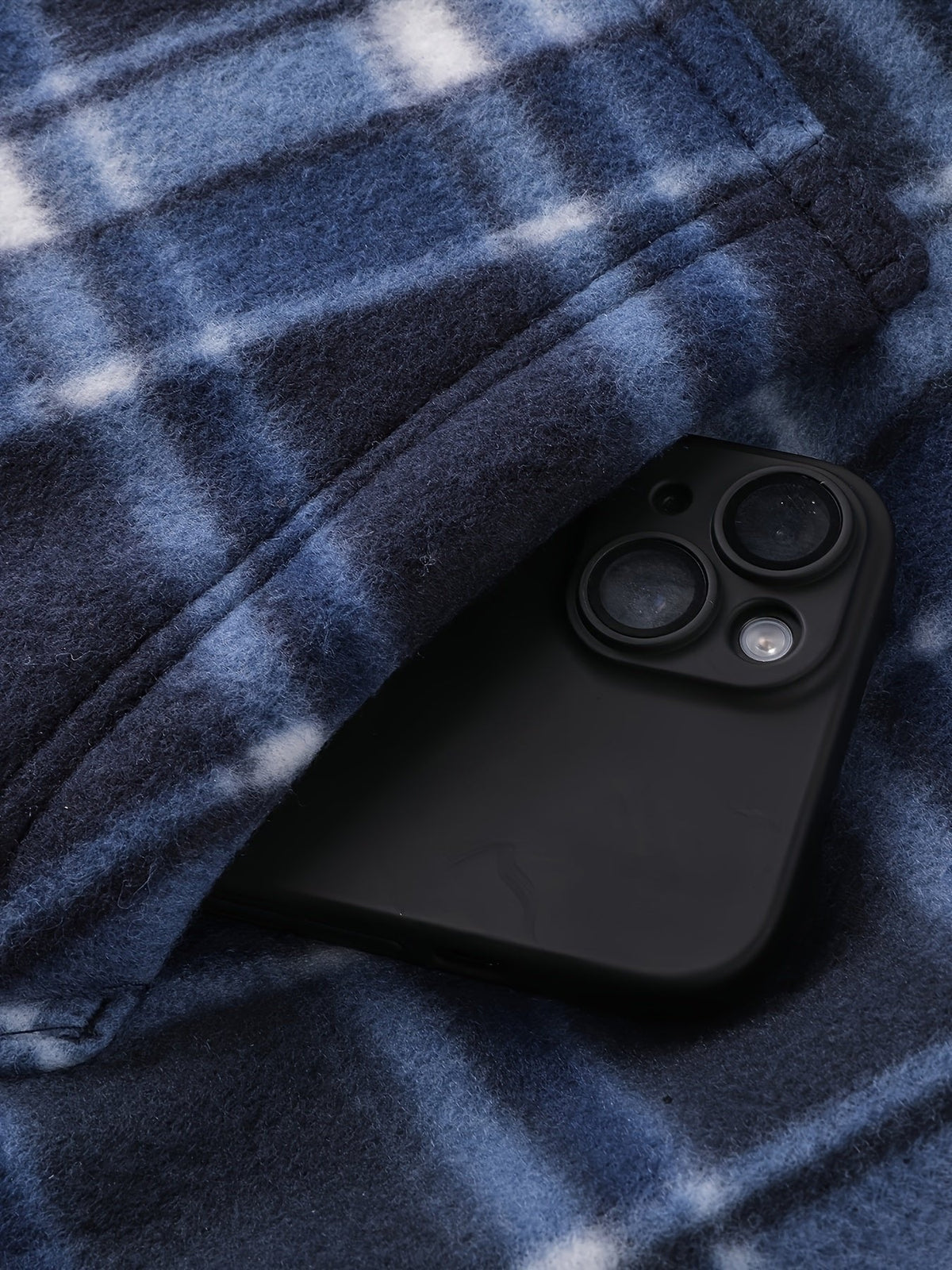 Declan | Zip-Up Hooded Jacket – Cozy Plaid Design for Men