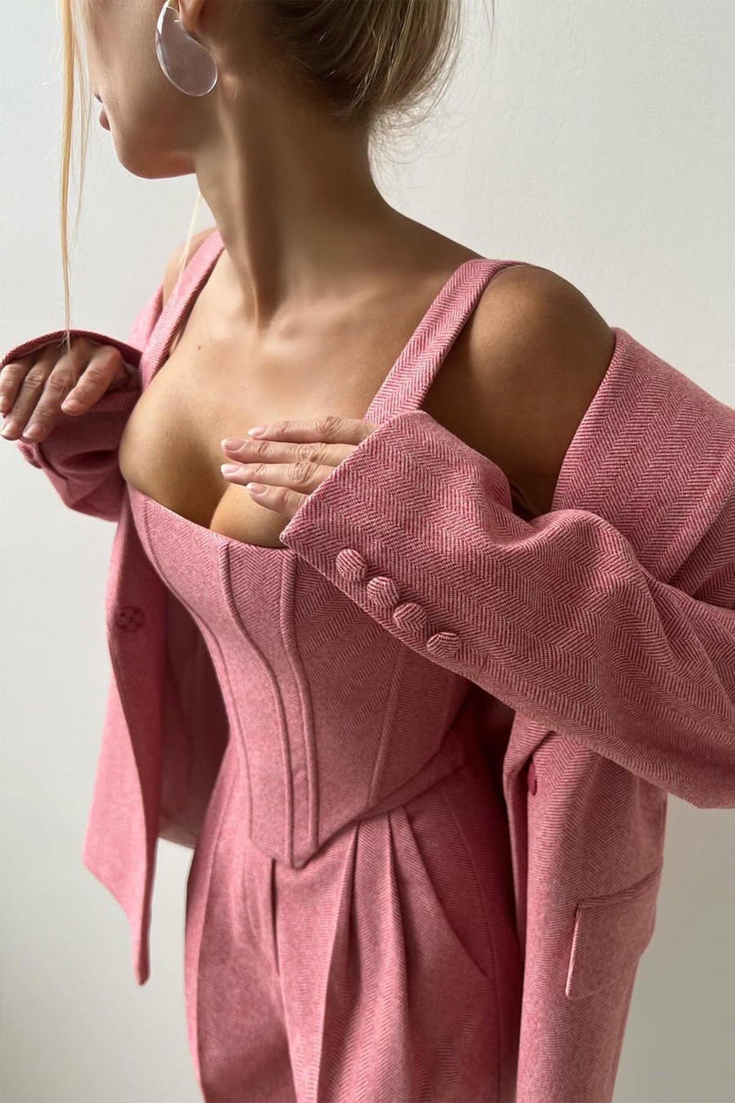 Luna | Zweireihiges Dreiteilig Blazer-Set für Damen