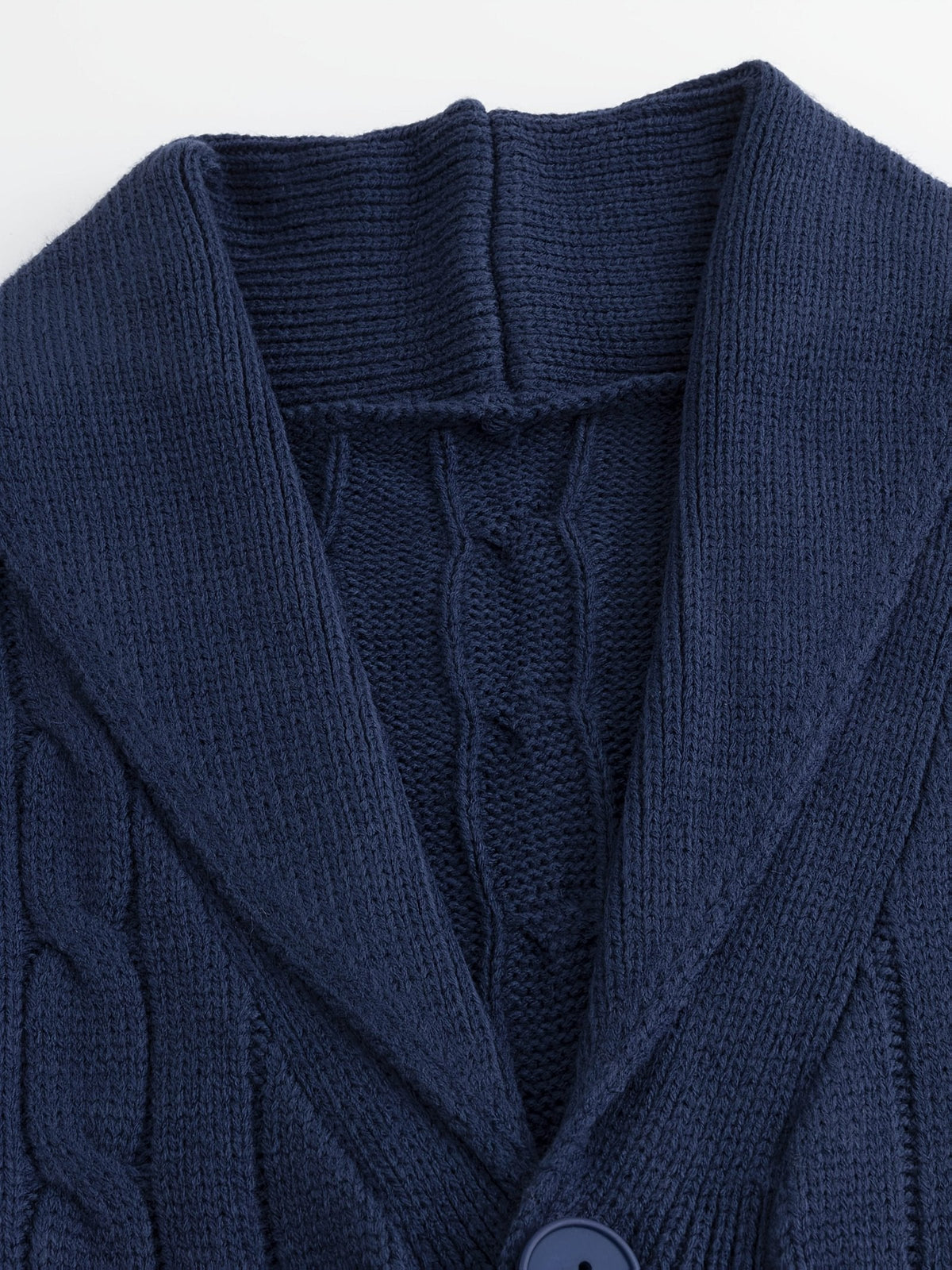 Walter | Shawl Collar Cardigan – Timeless Cable Knit Style