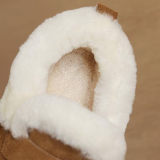 Marsett | Shearling Suede Loafers für Frauen – Bequeme Winterstiefel