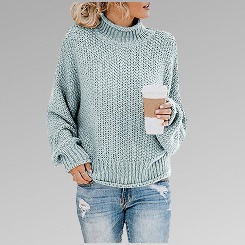 Leonie | Bequemer und lässiger Damen Strickpullover