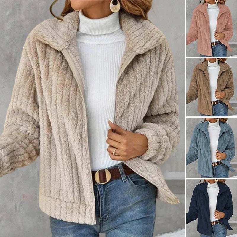 Sandra | Stilvolle und bequeme kurze Stric Strickjacke