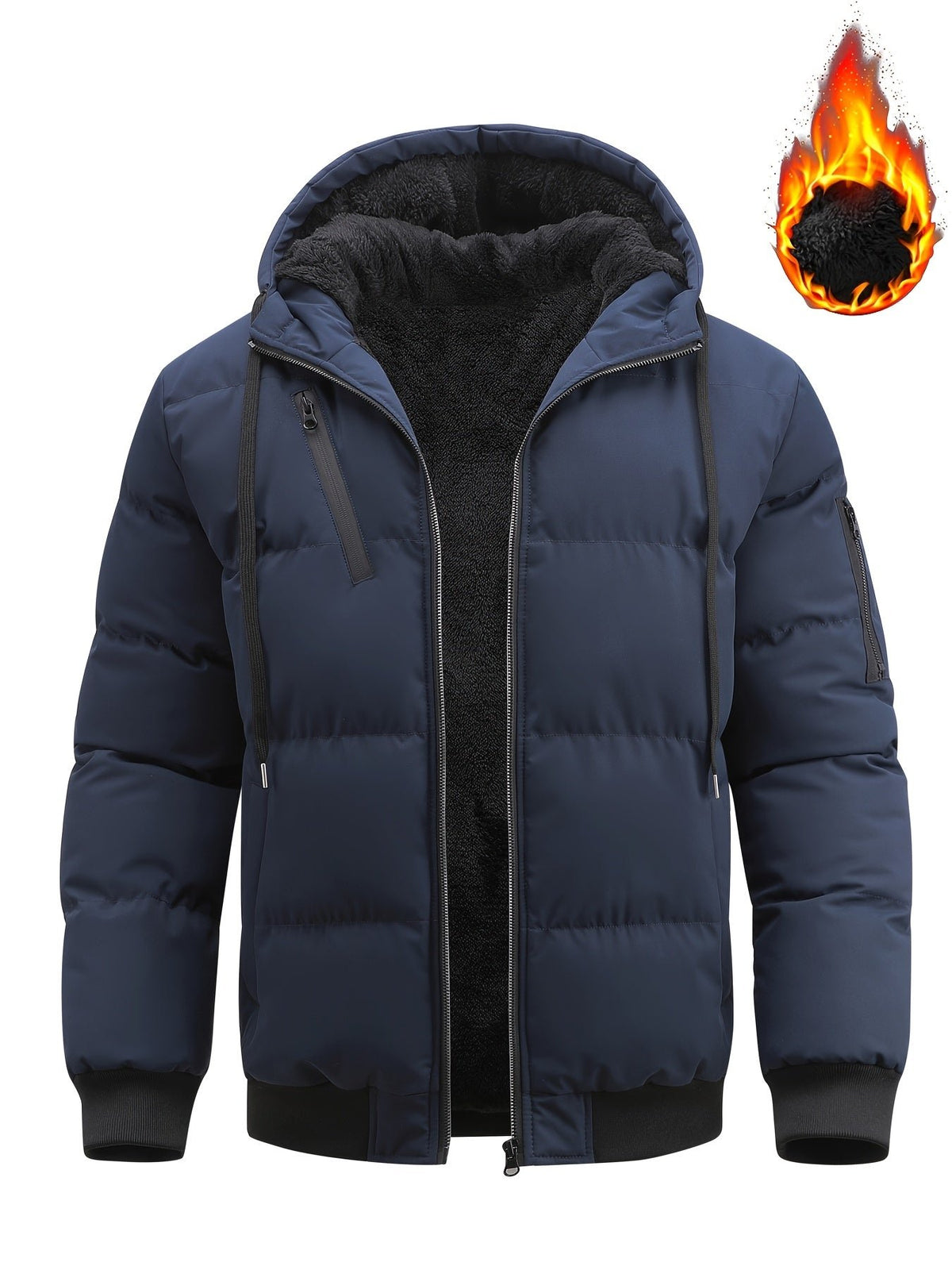 Bruce | Winterjacke mit Kapuze – Stilvoll und Warm