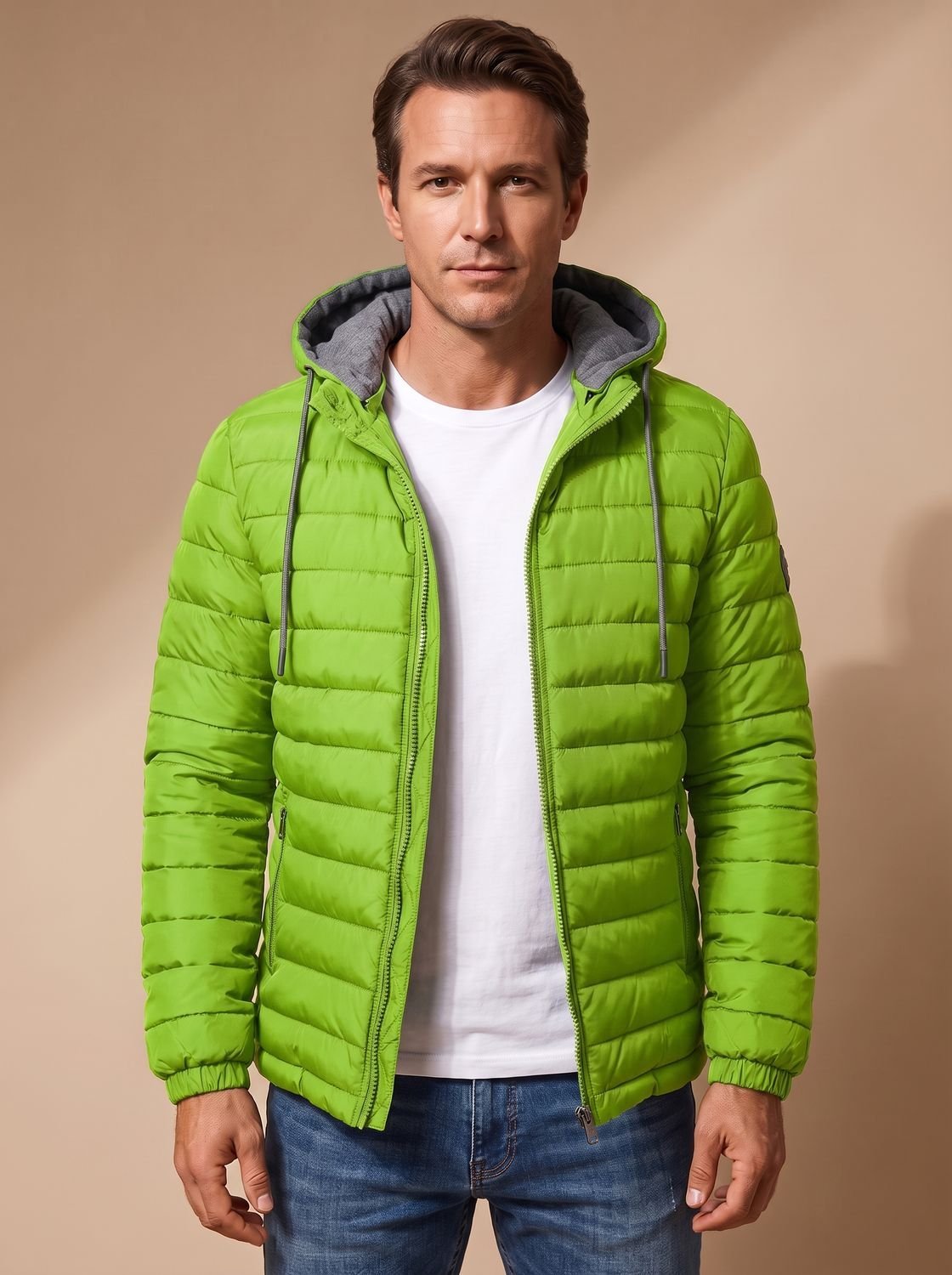 Matthias | Gesteppte Kapuzenjacke voor Heren met Thermoisolatie