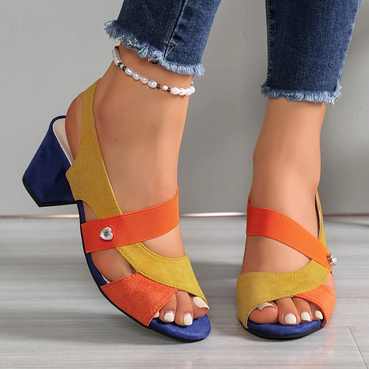 Elara | Comfort Heels – Elegante Cross-Strap Schuhe für Frauen