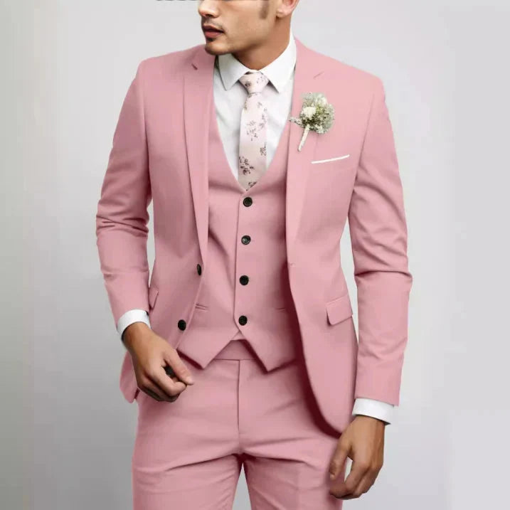 Brax | Wedding Guest Suit – Slim Fit 3-Piece Set for Men
