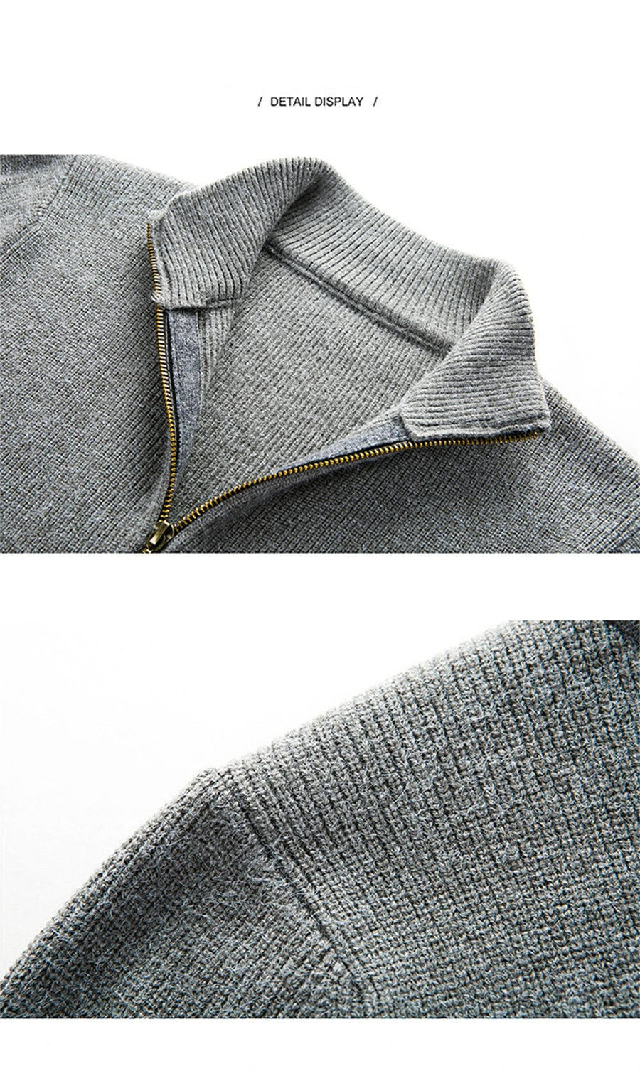 Max | Elegante und bequeme Herren Stricken Strickjacke