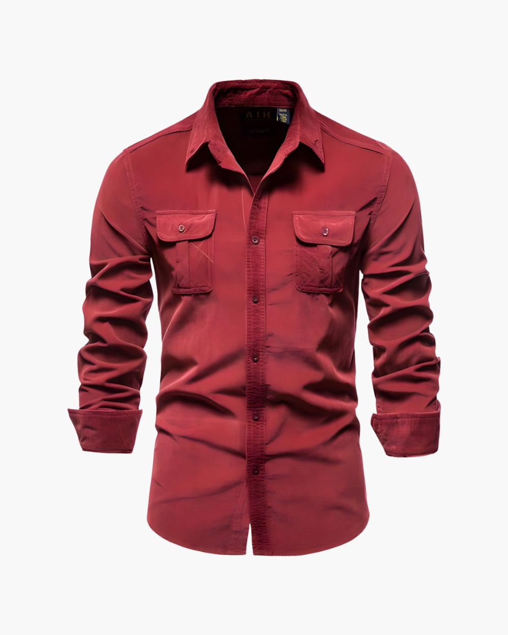 Slim Fit Freizeithemd mit Brusttaschen