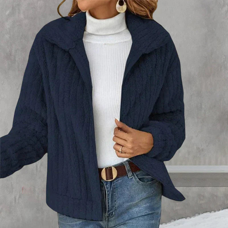 Sandra | Stilvolle und bequeme kurze Stric Strickjacke