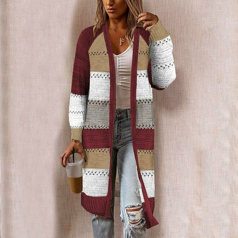 EB | Cardigan – Striped Pattern for Women
