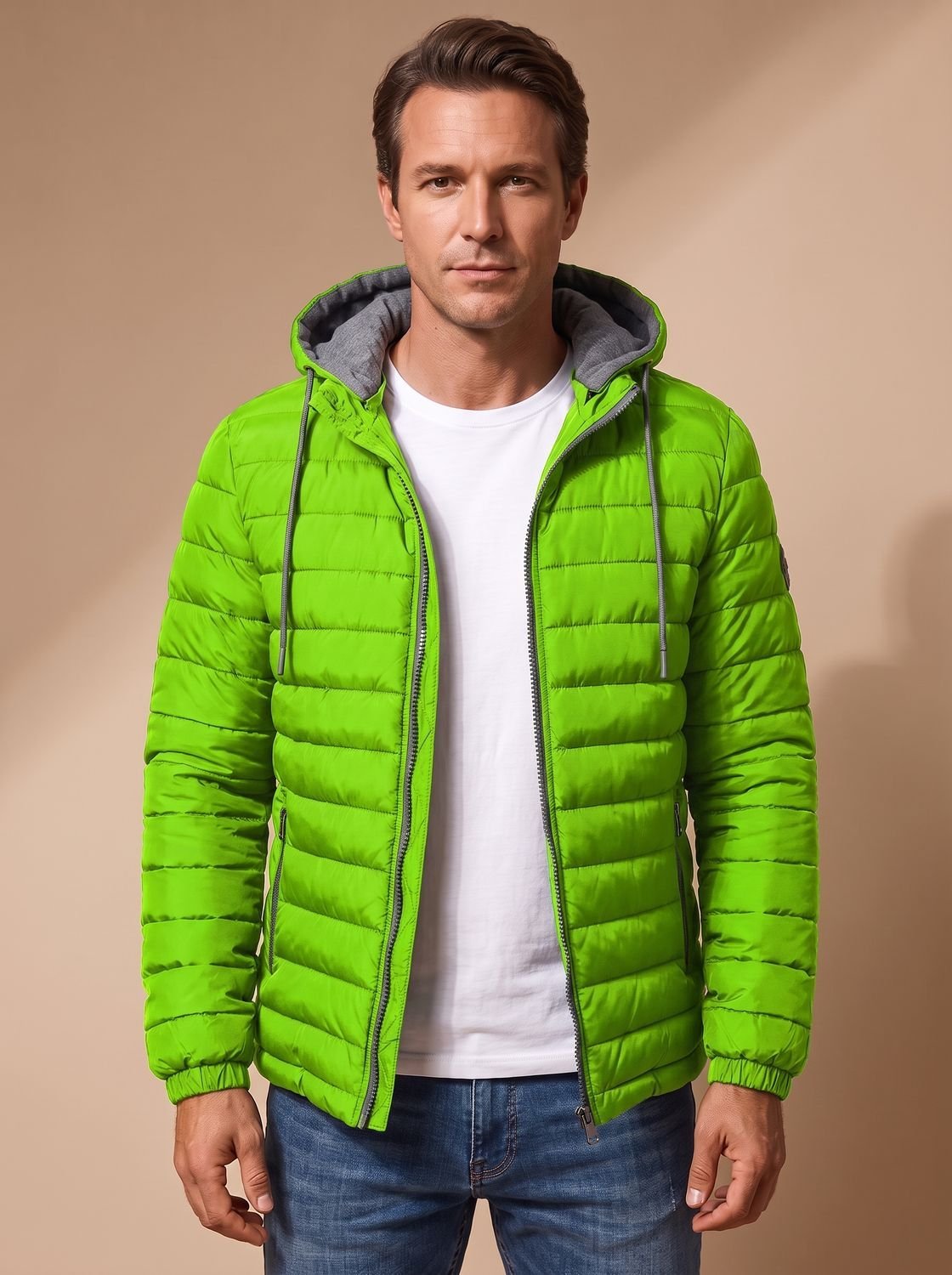 Matthias | Gesteppte Kapuzenjacke voor Heren met Thermoisolatie