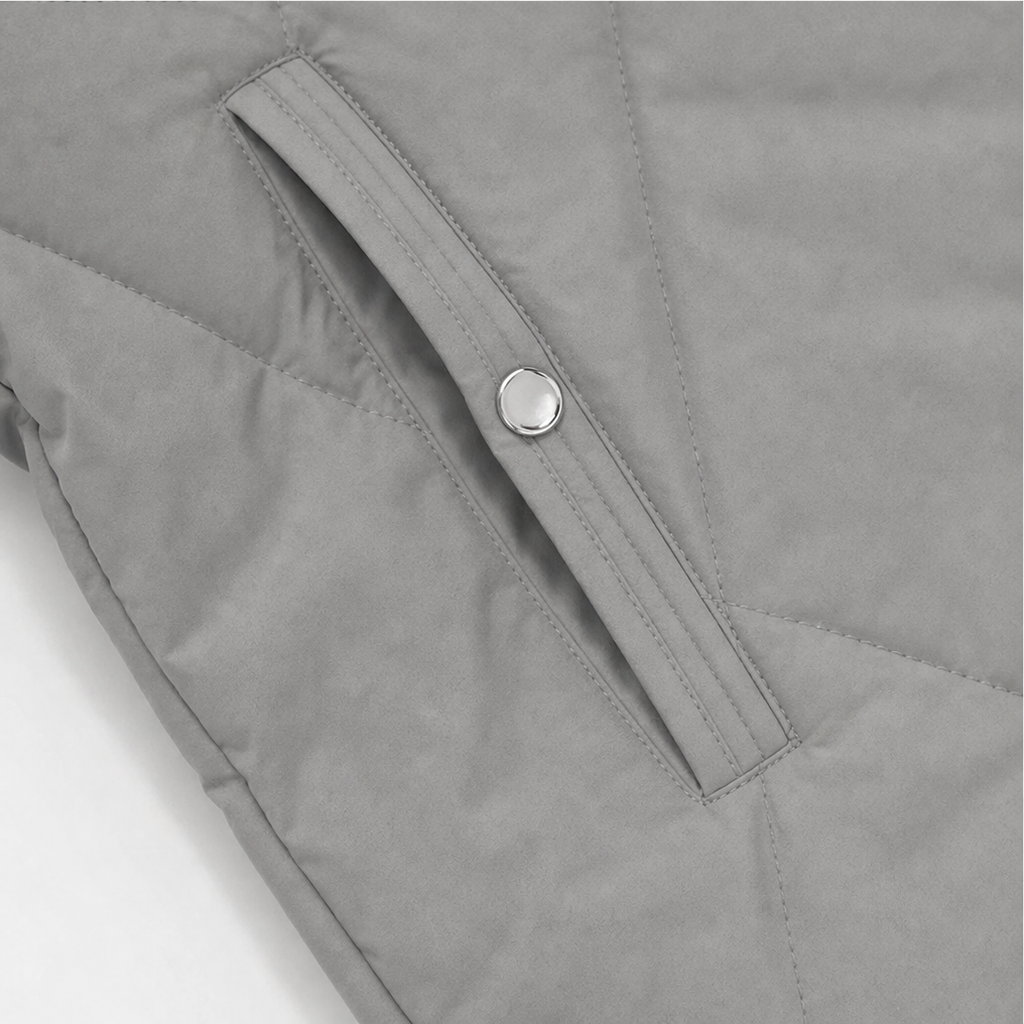 Wearbella | Diamond Quilted Hooded Puffer Jacket – Warm en Tijdloos