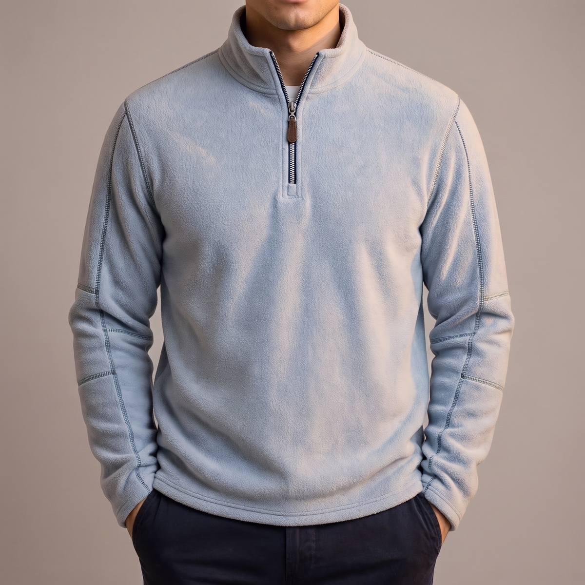 Hollingworth | Warm Quarter Zip – Bequeme, vielseitige Schicht für Männer