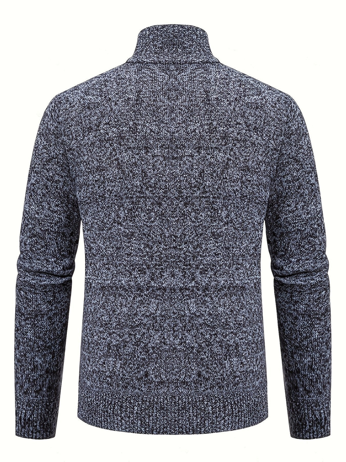 Walter | Full-Zip Cardigan – Textured Design for Men