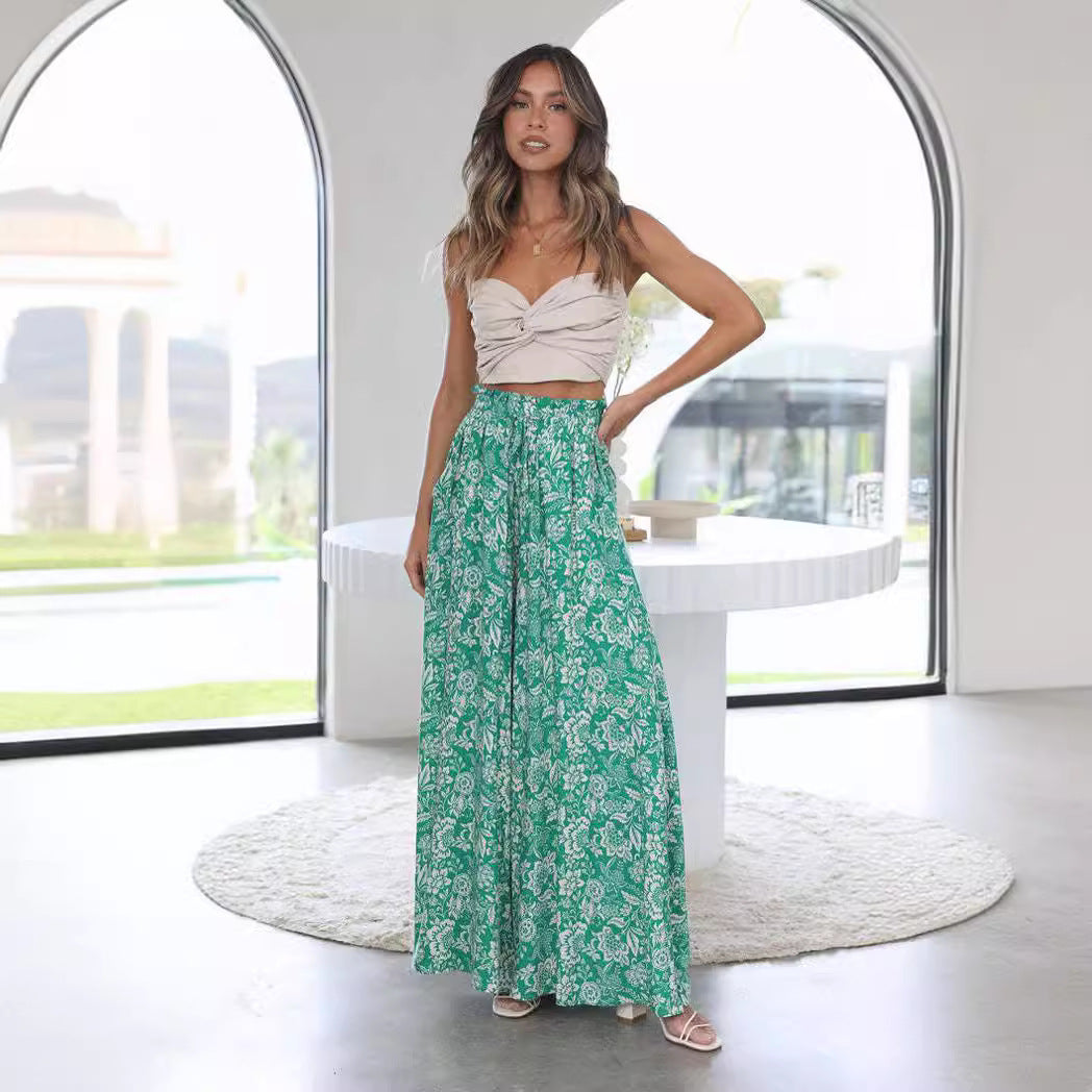 Antonia | Elegante und luftige Weitbein Palazzohose