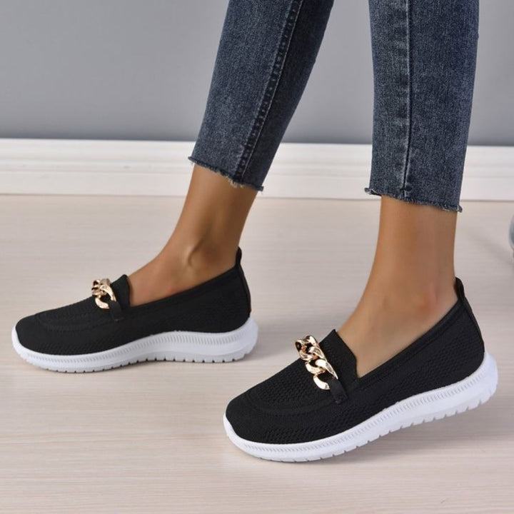 Luna | Stützende und atmungsaktive Damen orthopädische Loafer