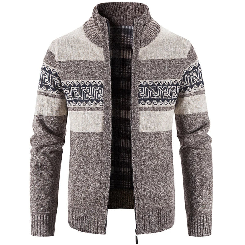 Elias | Warmer und Eleganter Herren Pullover Jacke