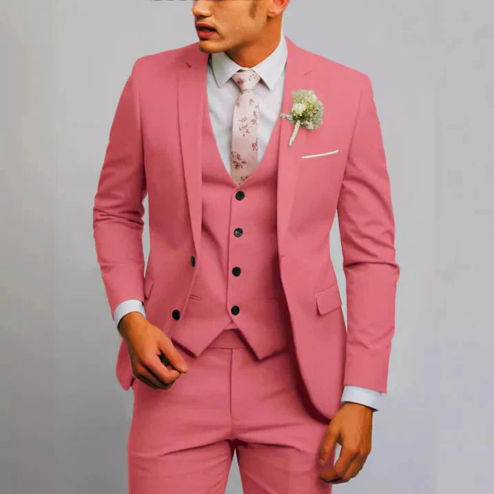 Brax | Wedding Guest Suit – Slim Fit 3-Piece Set for Men
