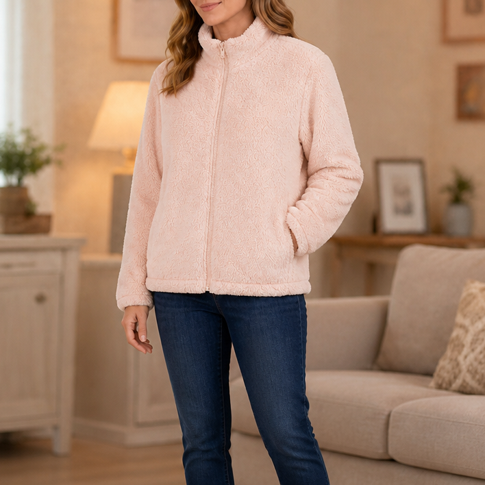 Velora | Fleecejacke mit Stehkragen – Warm und Bequem für Frauen