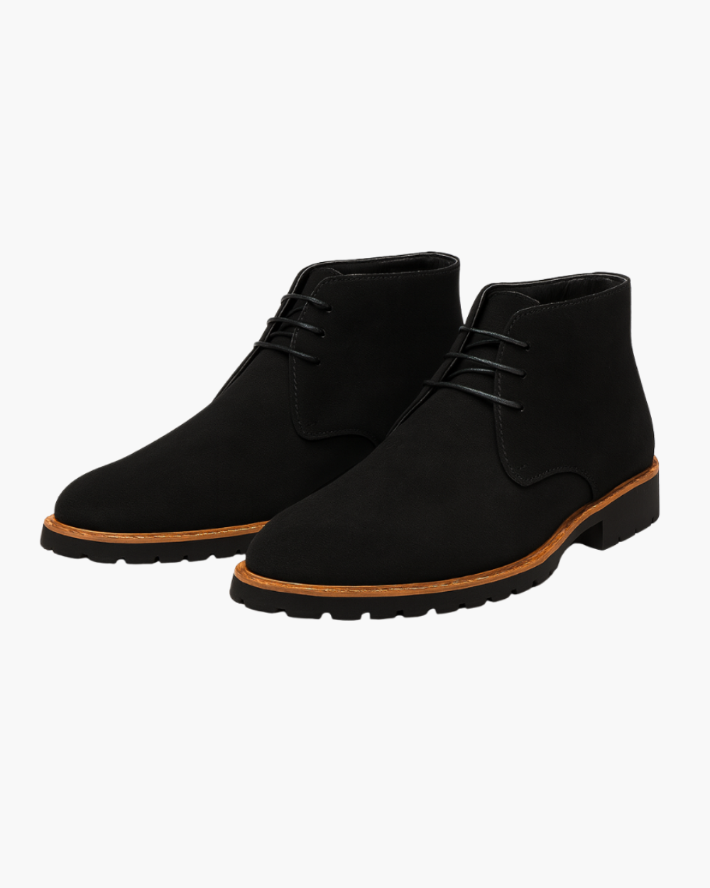 Chukka Boots mit Profilsohle