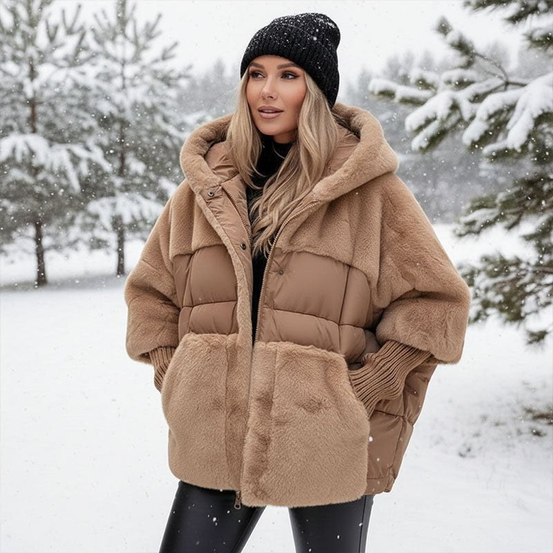 Cozevia | Gequiltede Hooded Jacket – Oversized Fit voor Dames