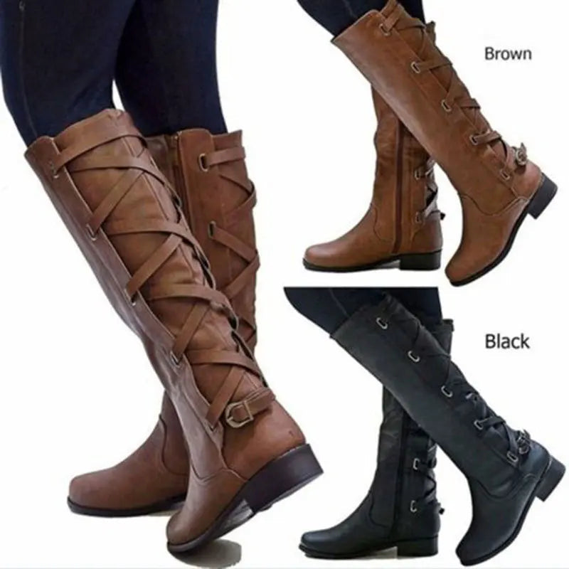 Sophia | Elegante Und Klassische Kniehohe Stiefel