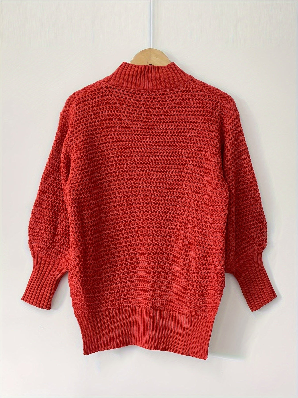 Evangeline | Textured High-Low Sweater – Zeitloser Komfort für Frauen