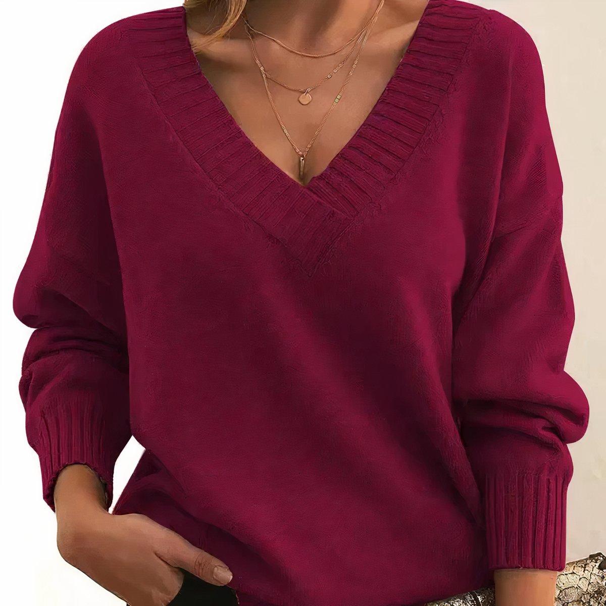 Elise | Eleganter Und Weicher Damen Kaschmir Strickpullover