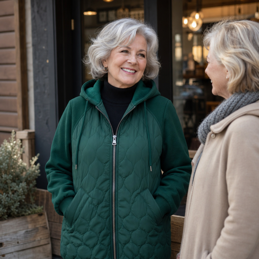 Wearbella | Quilted Hooded Puffer Jacket – Warm en Stijlvol voor Koude Dagen