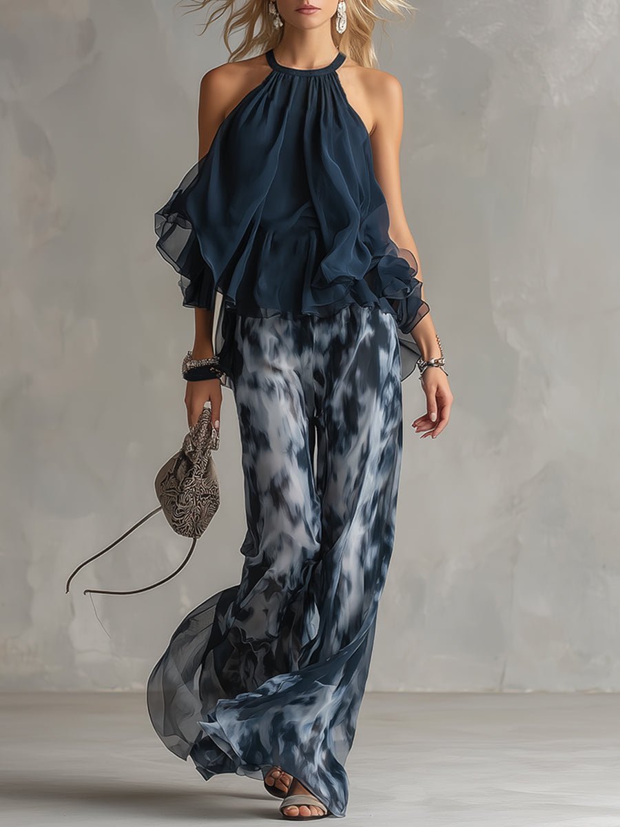 Annika | Zweiteiler Set – Elegante Weite für Damen